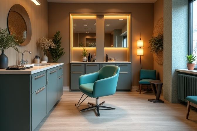 Espace styling du Salon Élégance