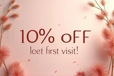 Promotion -10% première visite
